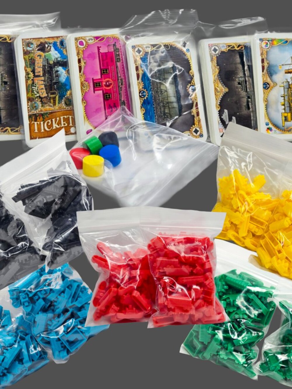 TICKET TO RIDE Board Game Replacement Pieces Parts